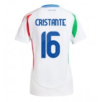 Italy Bryan Cristante #16 Replica Away Shirt Ladies Euro 2024 Short Sleeve